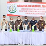 Barang Bukti 38 Perkara Dimusnahkan Kejari Lamongan, Narkotika Mendominasi