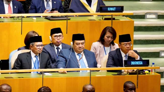 Menlu Sugiono Hadiri SMU PBB ke-81: Ujian Diplomasi RI di Tengah Krisis Kepercayaan Global